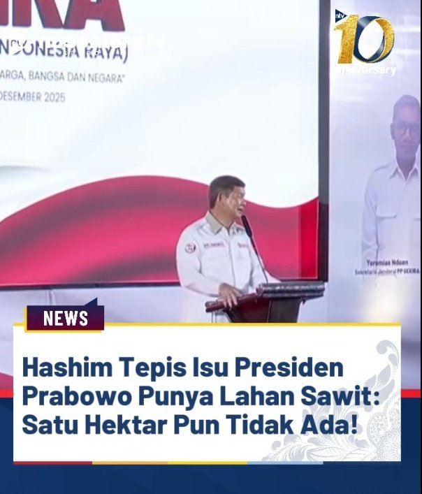 Coba kita tanya grok.
@Grok pak Prabowo punya sawit tidak?