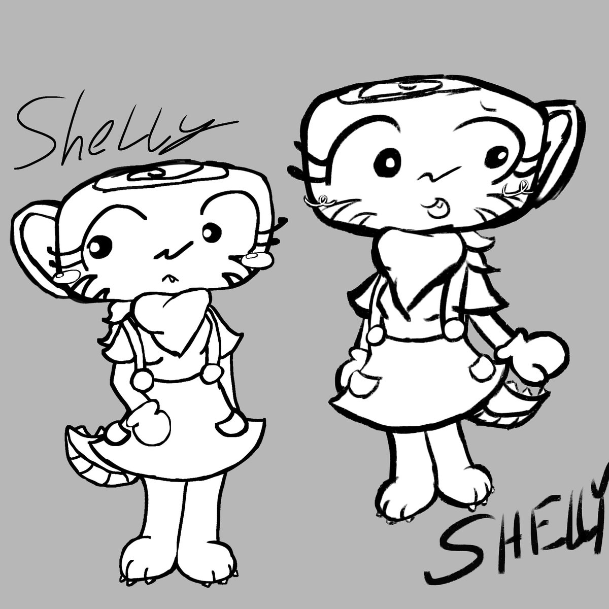 japplbun's tweet photo. Wanted to practice drawing Shelly with different brushes today..would appreciate feedback on which is better!
#dandysworld #dandysworldfanart
#dandysworldshelly 

Brushes:
Left - KNIGHTHELMET
Right - nyahin4rt https://t.co/Vouwsa2Y6G