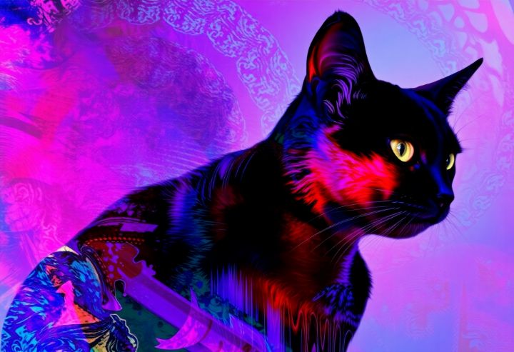 Digital_Arctix's tweet photo. Art of the Day! "Digital Meow". Buy at: https://t.co/JtRpK3mMMO https://t.co/UVrkXcPkjB