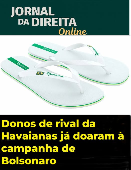 Enquanto a Havaianas se envolveu em uma polêmica neste domingo (21) por ter lançado uma propaganda vista como de viés político contra a direita, sua principal concorrente, a Grendene, dona de marcas como Ipanema, Grendha, Melissa, Rider e Cartago, tem entre seus principais
