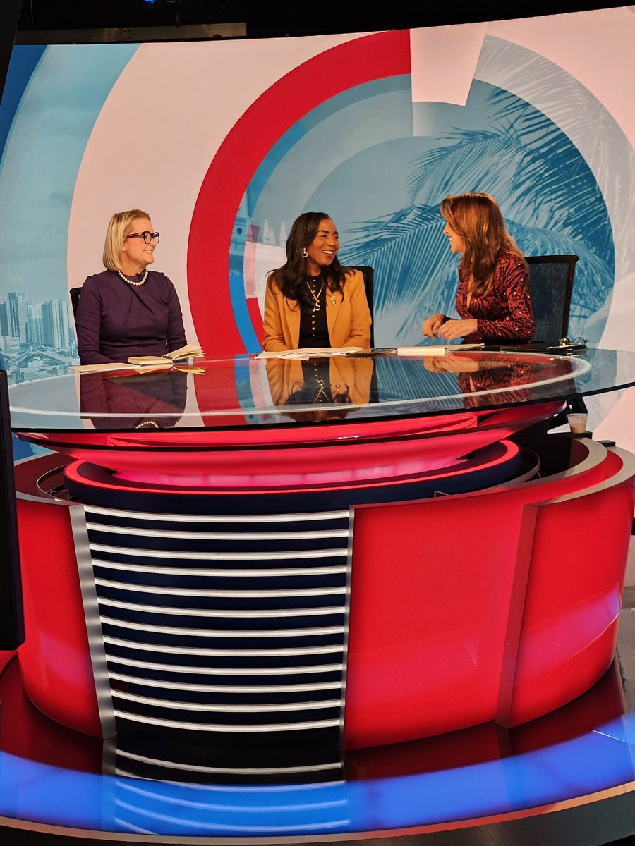 Barbarasharief's tweet photo. Joined @WPLGLocal10 on This Week in South Florida to discuss property insurance, property taxes &amp; gun safety. I highlighted SB 30 to cap insurance rates and why Floridians especially in Broward need real tax relief to keep housing affordable. 🏠🌴
#SB30 #PropertyInsurance https://t.co/CkTaab8dId