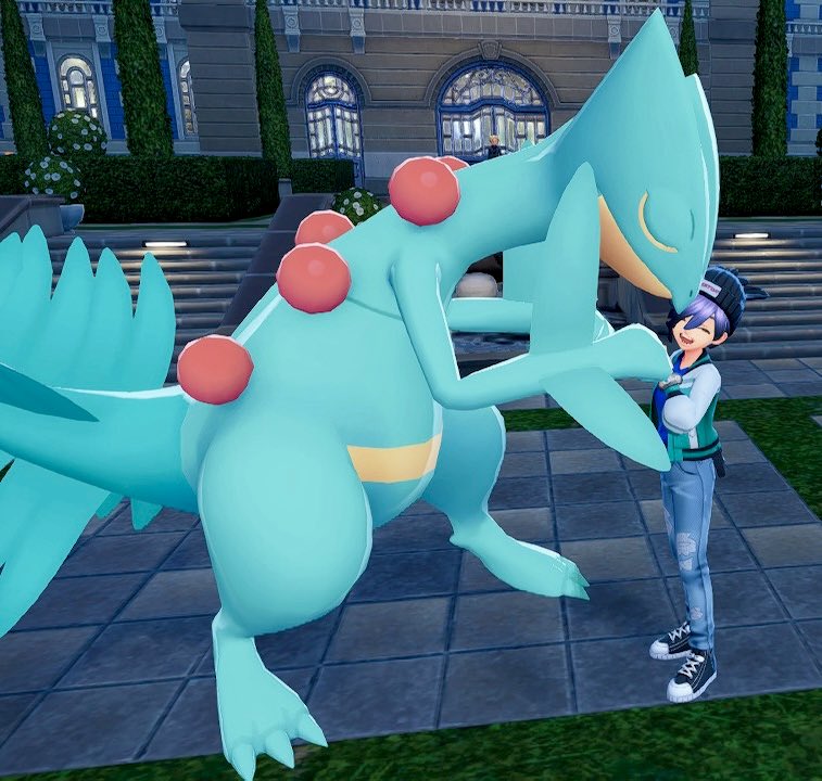 scarletkoito's tweet image. she’s a gentle giant🦎