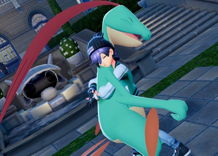 scarletkoito's tweet image. she’s a gentle giant🦎