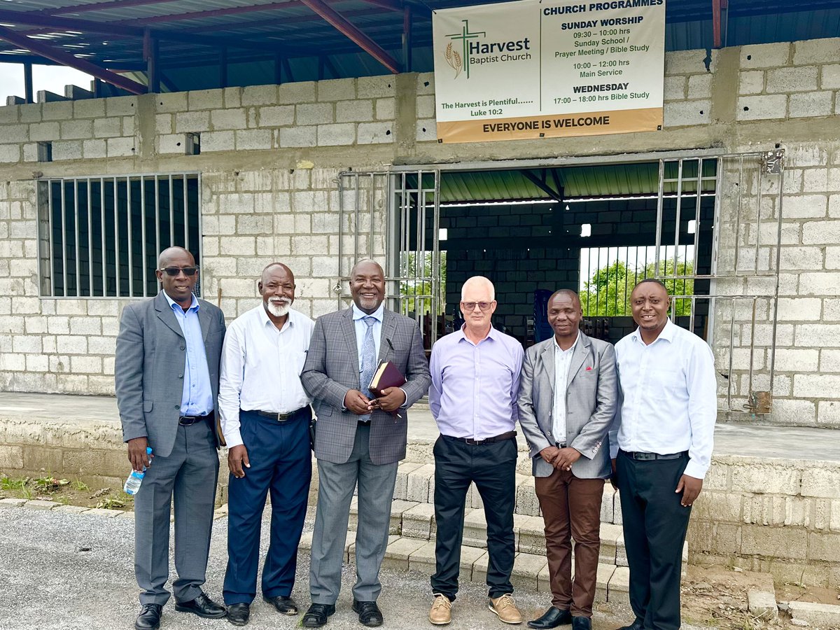 Felistas and I had a wonderful weekend in Chisamba. We enjoyed the hospitality of Phil and Carolyn Bailey on Saturday. I then preached on Sunday at Harvest Baptist Church, a relatively new Reformed Baptist church in Chisamba (planted by Emmasdale Baptist Church). We thank God.