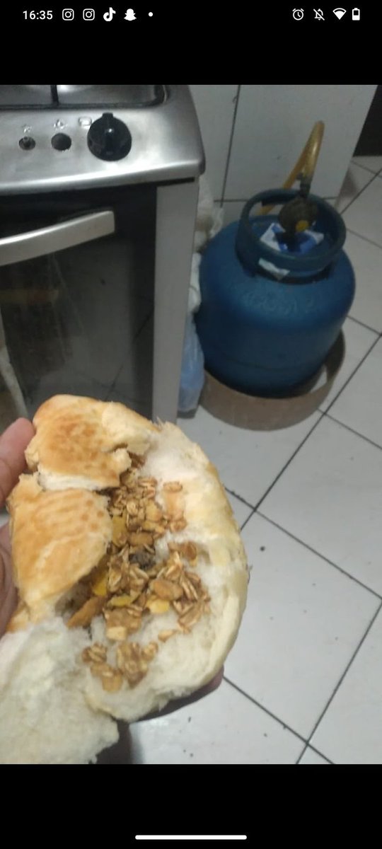 <a href="/loud_diguera/">LOUD Diguera</a> minha refeição quase todo dia eh pao com granola, isso mesmo, PAO COM GRANOLA, pode ter certeza q eh bem bom e tira minha fome, mas eu me alimento disso todo dia com uma garrafa de água de 2litros, minha casa tem goteira, eu bato na minha irmã, e o espelho do meu banheiro quebrou