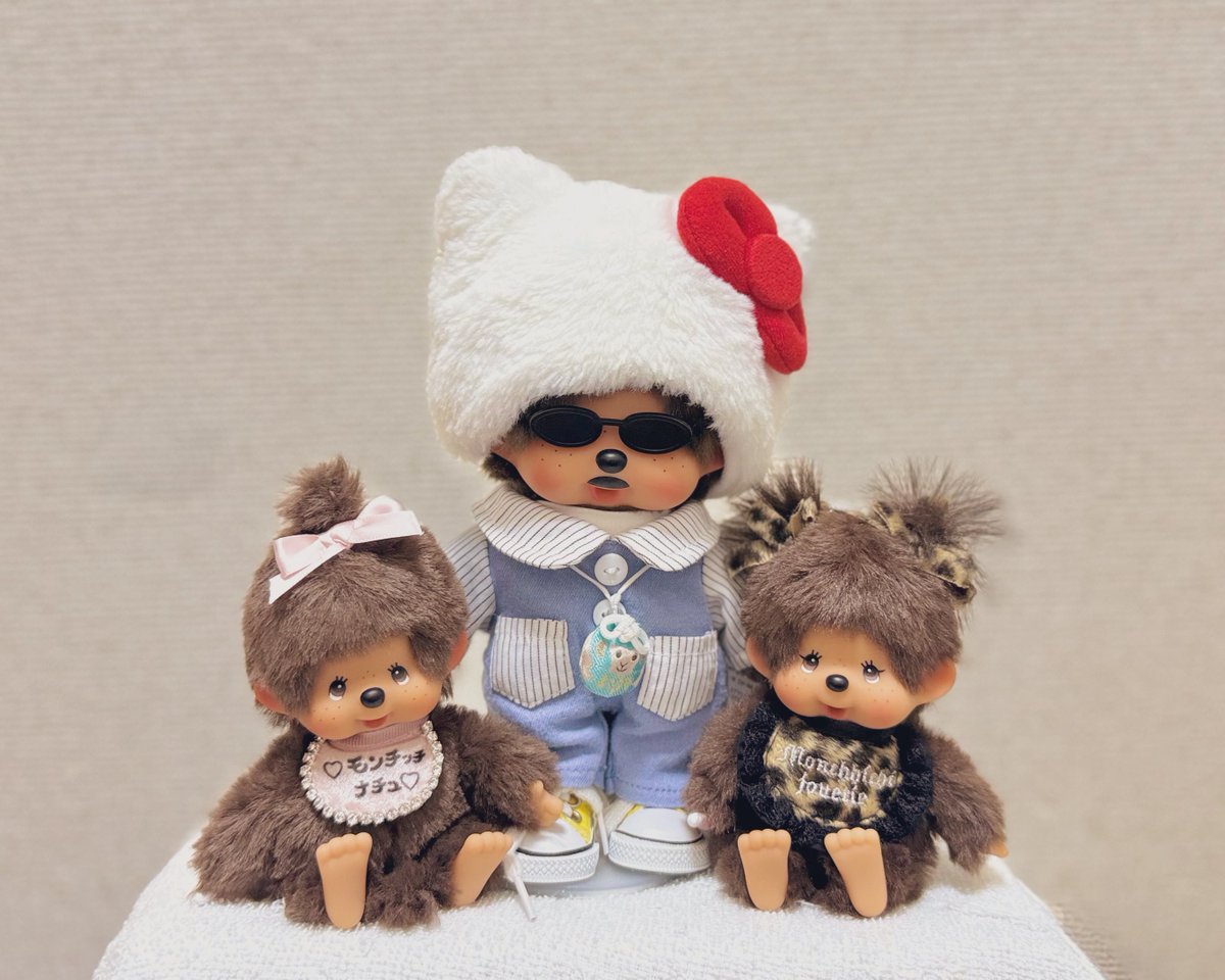 さくチッチと・・・🫰✨ natural couture さんとコラボしたモンチッチ