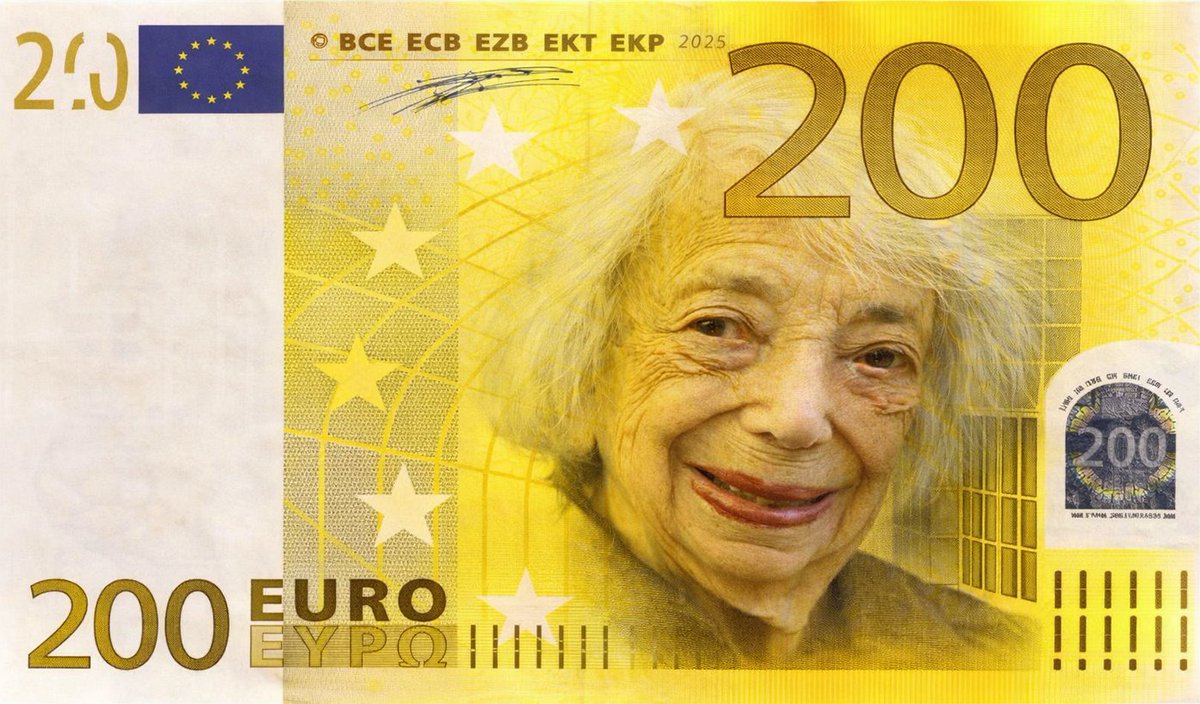 HerrDerLumpen's tweet image. Wir sollten Margot Friedländer auf den neuen 200€ Schein drucken!