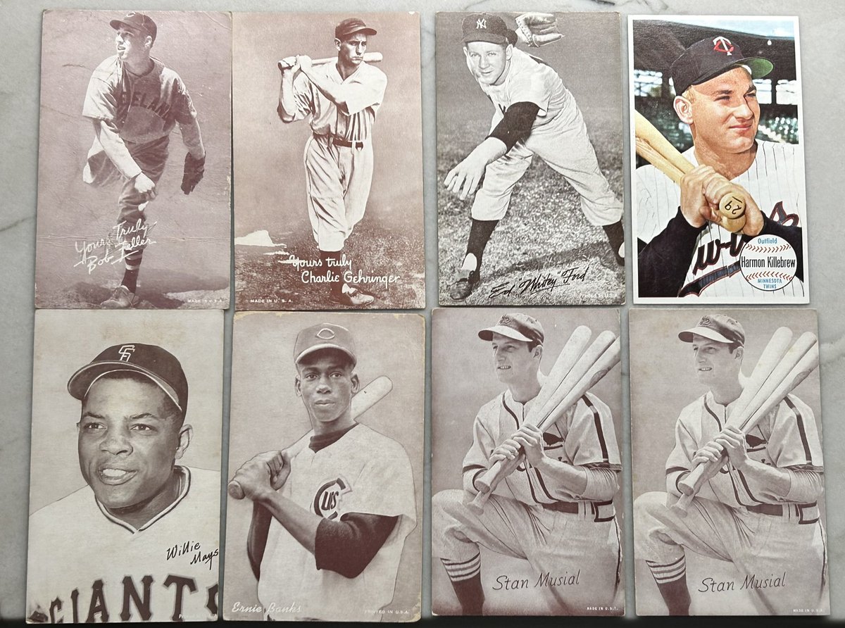 jtteaxasaggie's tweet image. 1947-66 Exhibits lot with Killebrew Giant $135 shipped