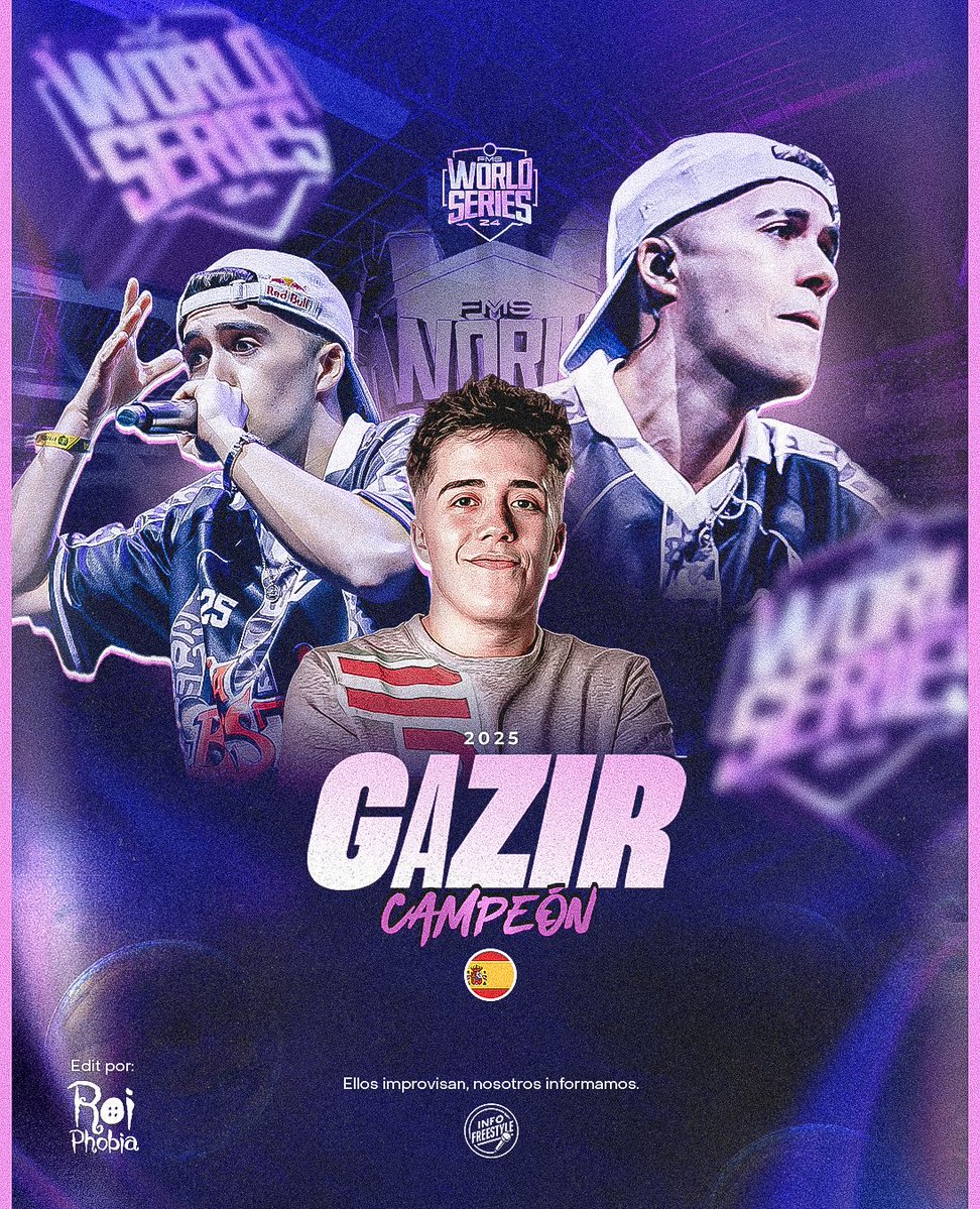 ¡CAMPEON DEL MUNDO! 🏆

GAZIR 🇪🇸 es el campeón mundial de la FMS World Series en su segunda edición. 🥇

El español se consagró en la Superliga con 24 puntos ganando nueve enfrentamientos y perdiendo solo una batalla. 🔸

¡Felicitaciones, <a href="/GazirGPS/">Gazir</a>! 👏🏻

#FMSWorldSeries 🏆