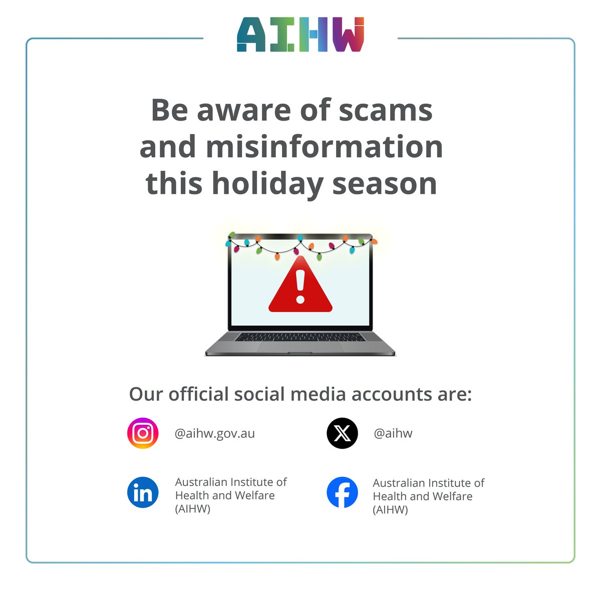 Australian Institute of Health and Welfare tweet media