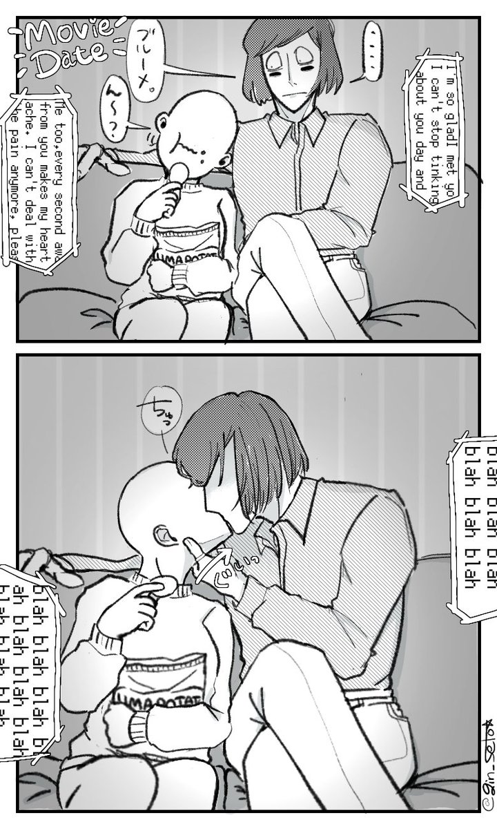 gin_seto's tweet photo. ルサニキは特に迷いも、恥ずかしげも無くキスするんじゃないかなと思います。彼にとって大好きな夢ちゃんの核(脳)を弄って彼女の体を動かす内臓一つ一つ状態、心拍数、行動パターン、思考、記憶…全てを知ることの方がキスよりハードル高いって感じてたら好。
#ラン夢レン https://t.co/Yr1vPpGPqA