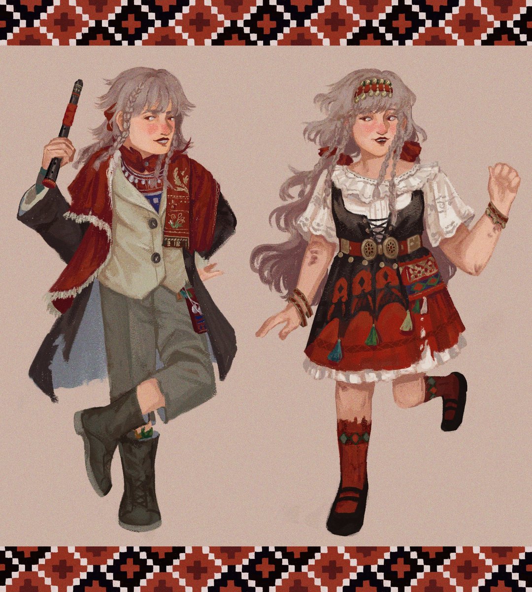 titaniumions's tweet image. the perky piper 🪈 #Reverse1999 #rubuska