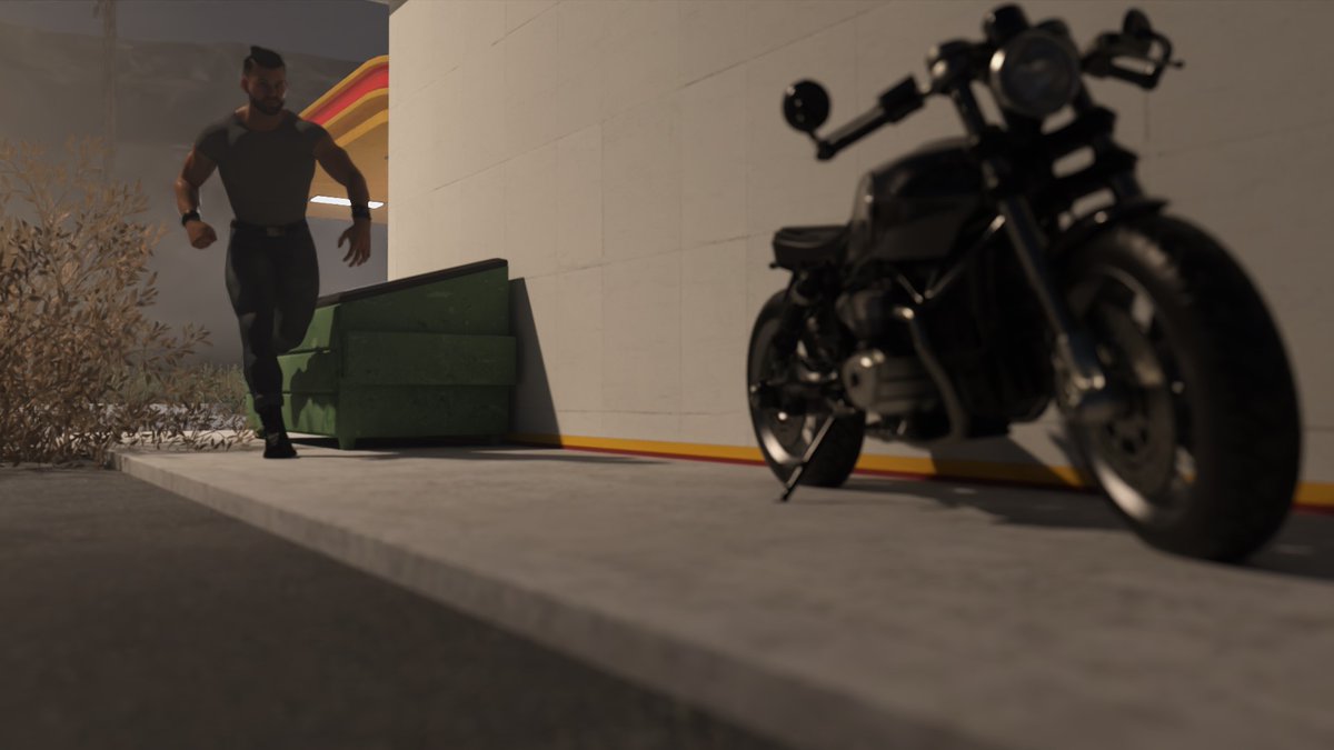 Space_S_Studio's tweet photo. No Time for Explanations

When the world goes sideways, all you need is a good bike… and a head start.

Add Star College to your wishlist now!
https://t.co/KEDnwPrDsX

#StarCollege #SpaceSamurai #Steam #3dArt #3dGame #VisualNovel #AdultVisualNovel #AdultGames #gamingposts #indiegamepublisher