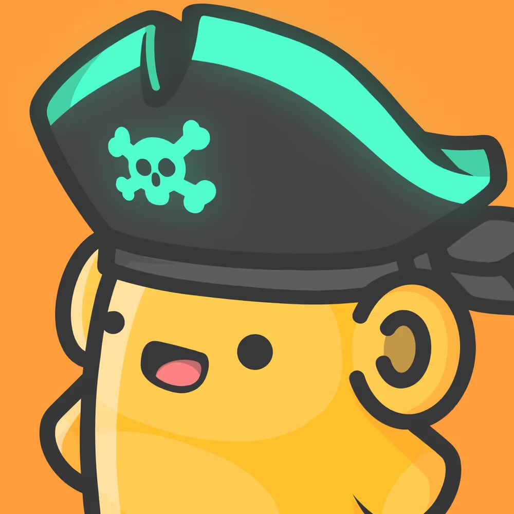 Won this DOPE haunted gold pirate from the <a href="/balloonsonape/">Balloons🎈</a> badge raffle! 

The good times just keep on rollin with this team!