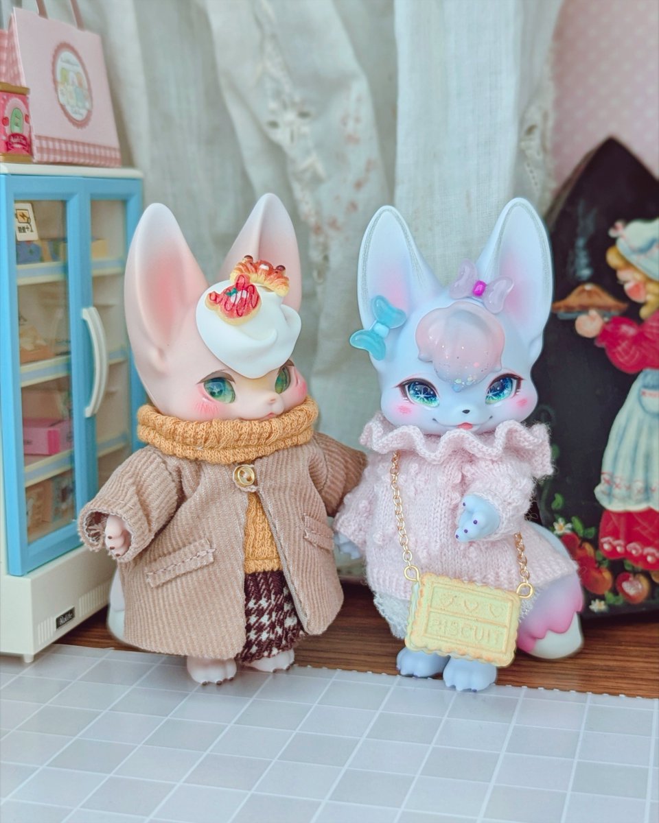 PowderRune's tweet image. Time to get a treat!
🦊 #kumukuku
🧶 #슈슈돌하우스 #chouchoudollhouse
🪡 #おもいでどろっぷす