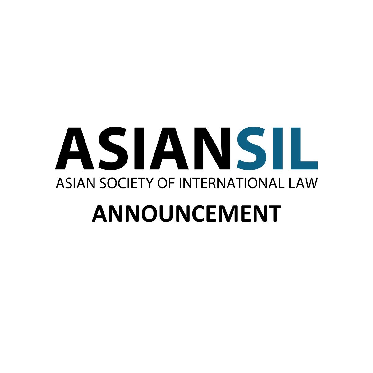 Asian Society of International Law (AsianSIL) tweet media
