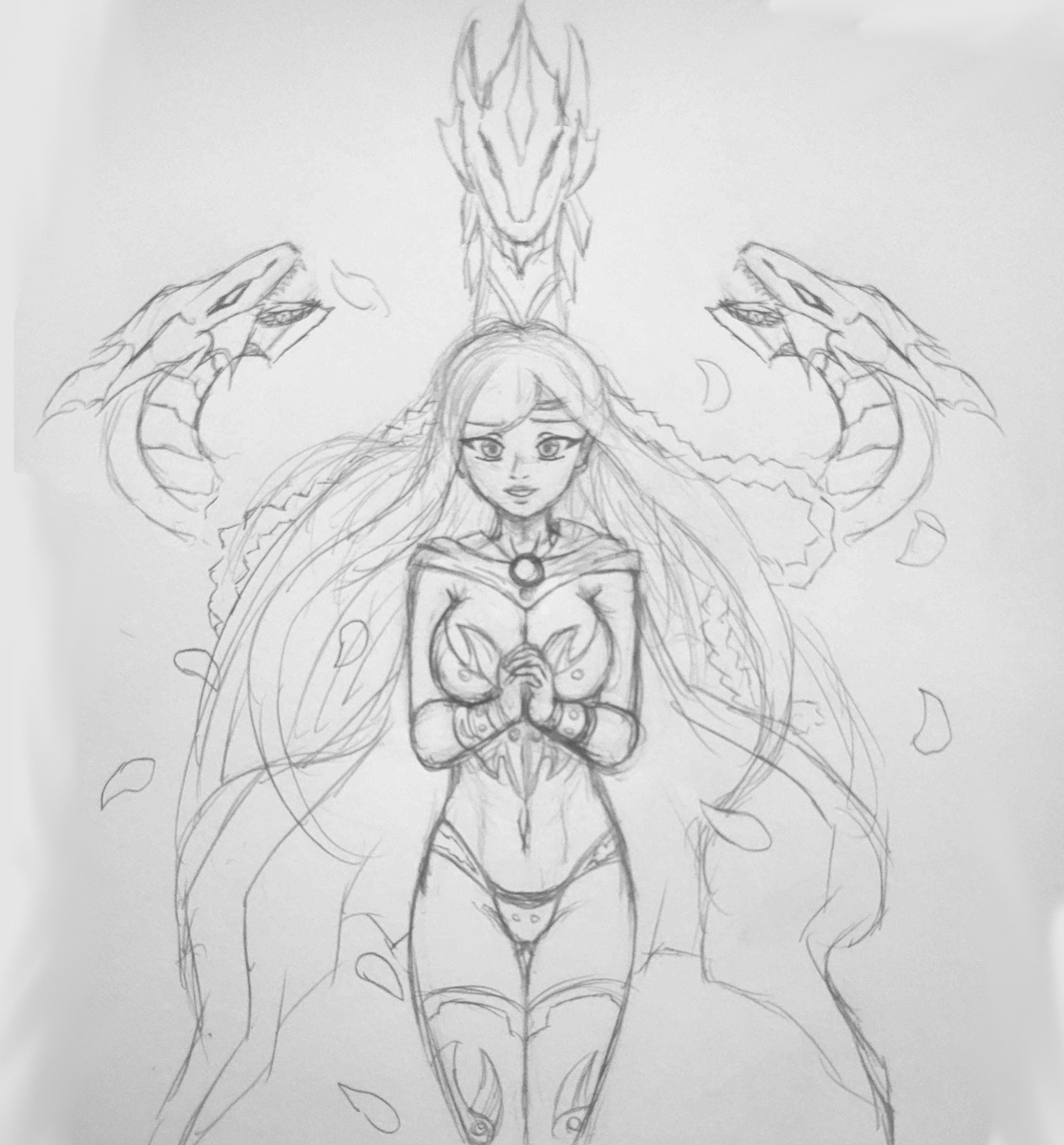 MDF_Yay's tweet photo. Maiden of White with Eyes of Blue, In a Succubus Outfit (In very high spirits as well. Get it? High spirits? Because, she is, .... yeah. (clears throat). Anyway.) https://t.co/dvgjrnwKhX