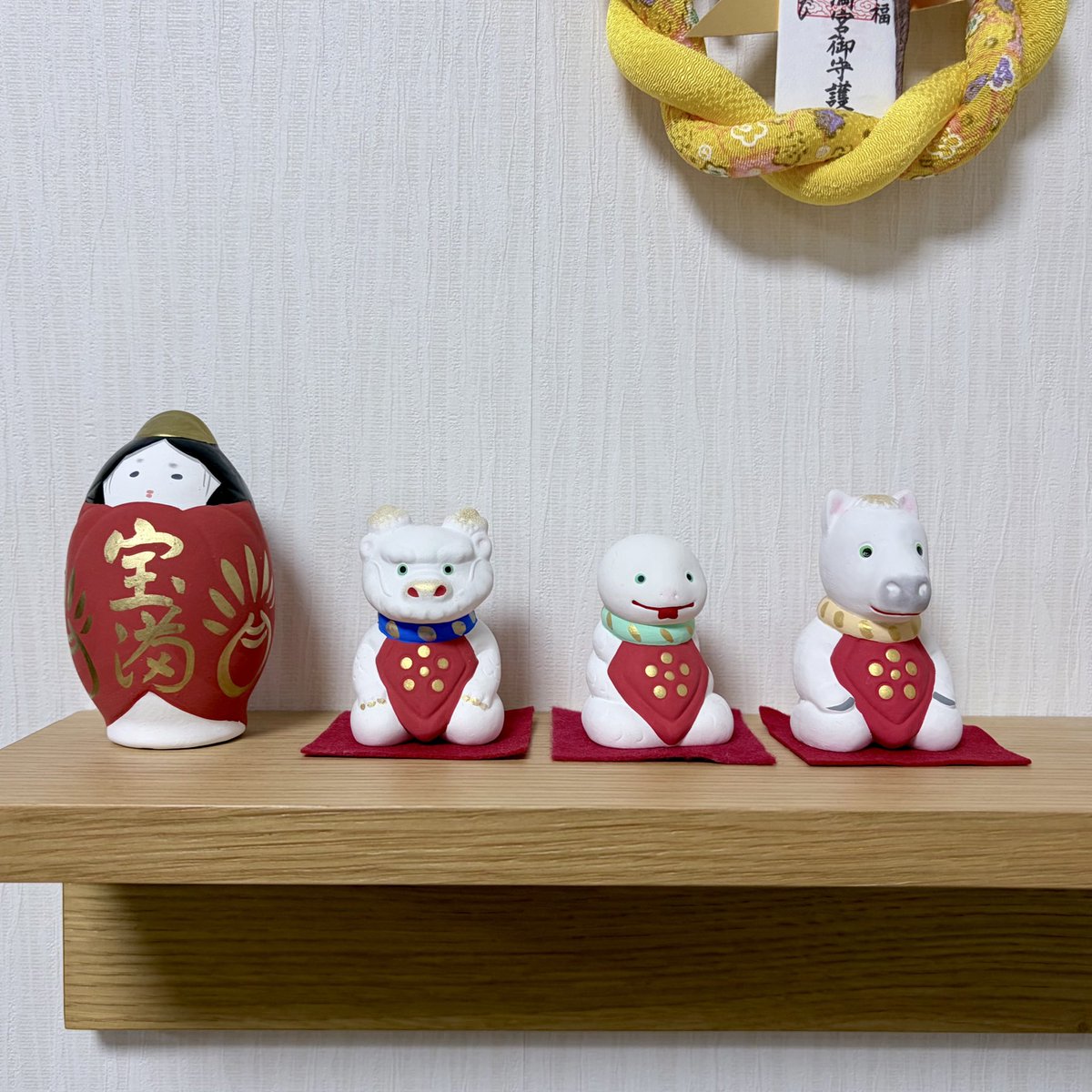 太宰府天満宮の博多人形の中村人形さんの干支鈴、購入できます たぶん