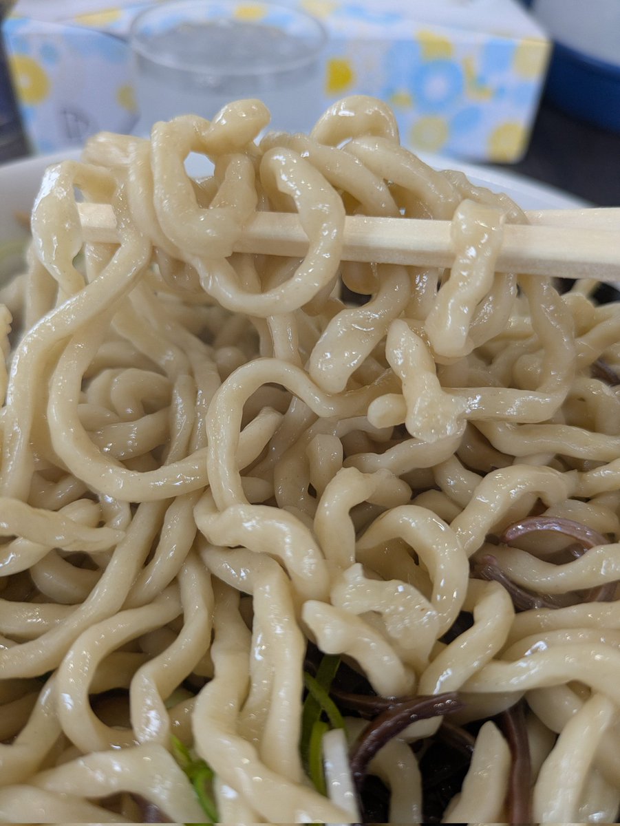 自家製太麺渡辺】 らー麺大+辛味噌です！ キクラゲのせてしまいまし