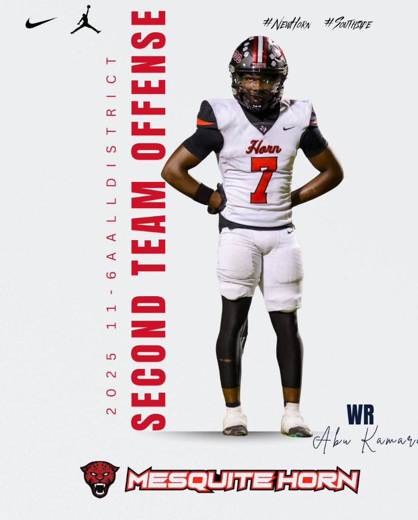 #AGTG very blessed to make 2nd team all district in the hardest district in TXHSFB!!🐶