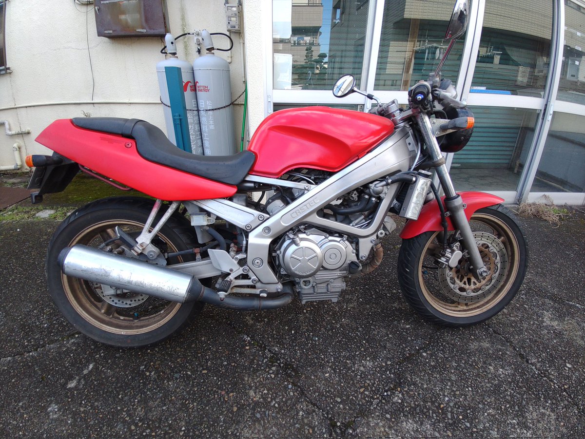 松戸市より VT250スパーダ 12万円 実働、自賠責保険R9/3まで 59273km