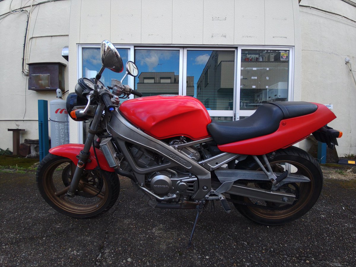 松戸市より VT250スパーダ 12万円 実働、自賠責保険R9/3まで 59273km