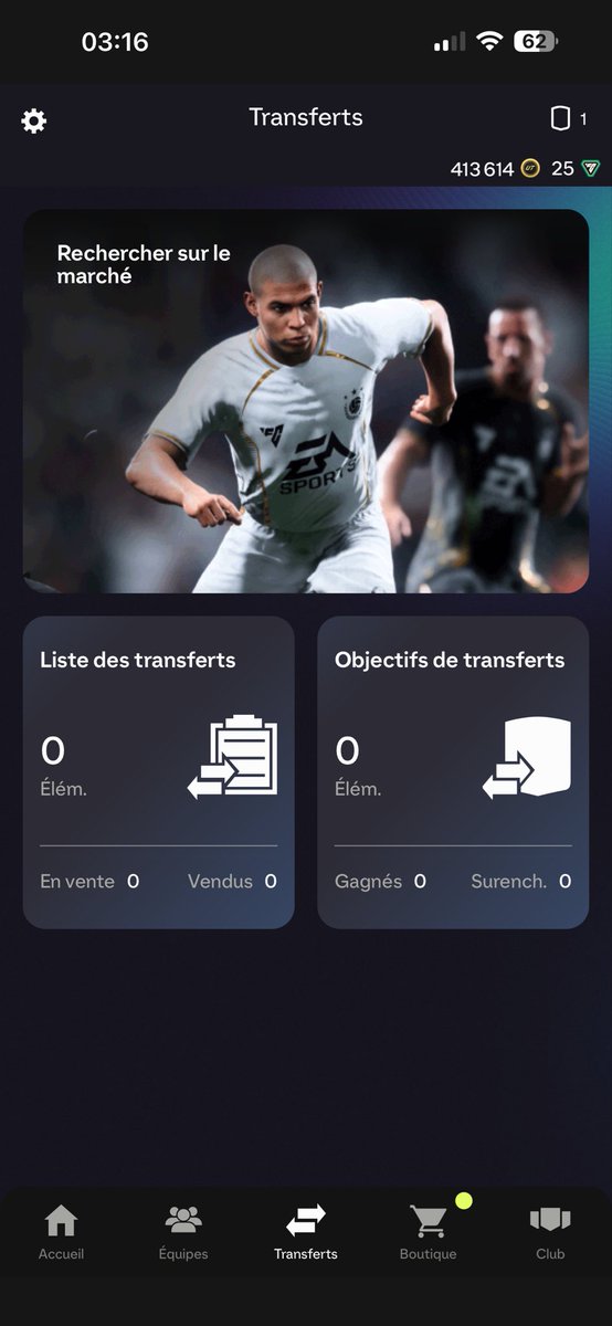 JOATA_'s tweet photo. Salut à tous je vend 400k de crédit sur fc26 (PC) prix à proposer paiement avant le transfert de crédit et possibilité d’appel discord etc pour faire le transfert et discuter du prix (raisonnable) #fc26 #creditfc26 #fc26credit #ventefc26 https://t.co/dv0Qil4gQM