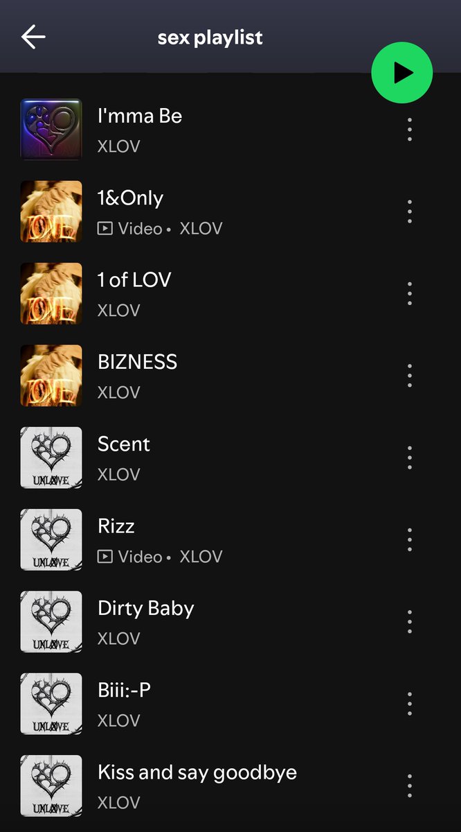 sutcliffsrecord's tweet image. "you know artists can see the name of the playlist you add them to right" 

GOOD.