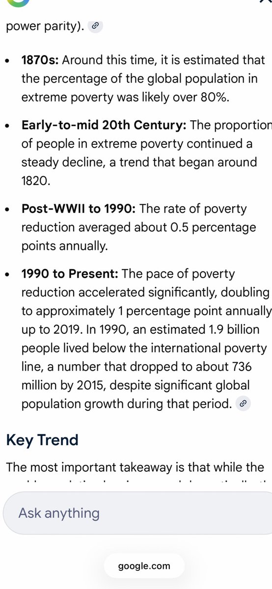gobleck20's tweet photo. @KevinCastley Seems to me Capitalism has really done wonders for the world, especially since 1990. I wonder what system collapsed around that time that helped spur the growth? https://t.co/TklkqZWdlJ