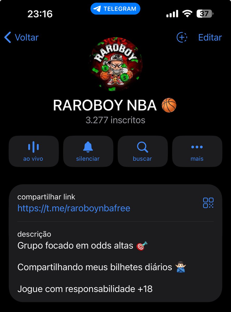 raroboy__'s tweet image. CRIEI UM TELEGRAM FREE 
FICA MELHOR PRA ESTA ENVIANDO MEUS BILHETES SEM CONTAR QUE ESTOU LIMITADO AQUI NO X
MINHAS POSTAGENS NÃO ESTÃO SENDO ENTREGUES PRA NINGUÉM NEM MESMO PRA QUEM ESTA COM AS NOTIFICAÇÕES ATIVADAS AQUI, CONTO COM AJUDA DE VOCÊS PRA ESTA DANDO RT E…