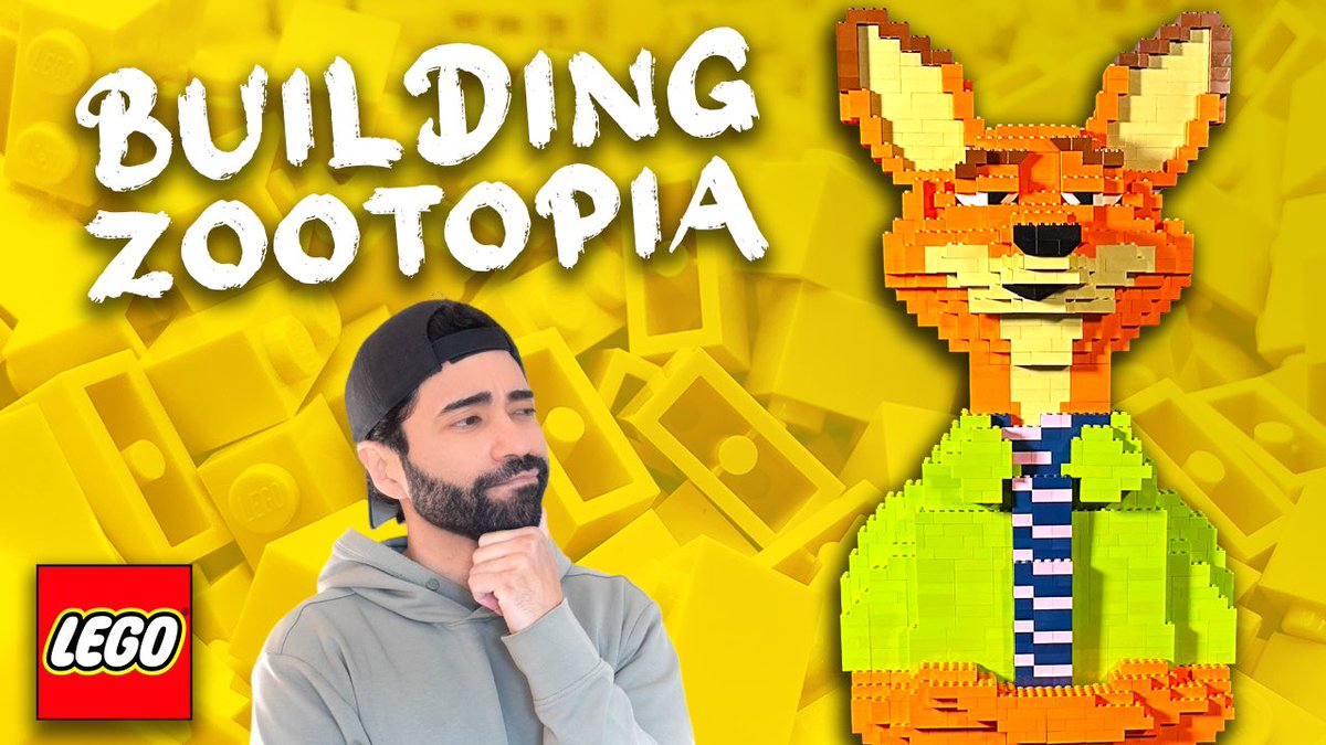 CreatorJT's tweet photo. Building Zootopia characters out of Lego! 
👇👇👇
https://t.co/ztOamEciWr

#LEGO #Zootopia2 #Zootopia #disney https://t.co/gawnClzTNt