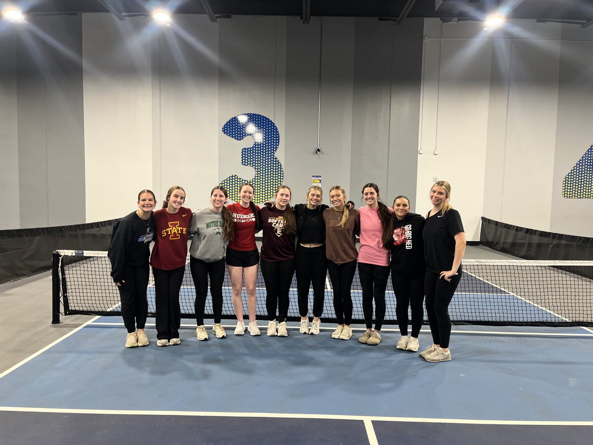 A little holiday pickle ball party. It’s always good to compete! Looking forward to starting the winter grind with this group! #thunder ⁦<a href="/UFAThunder/">Nebraska Thunder</a>⁩