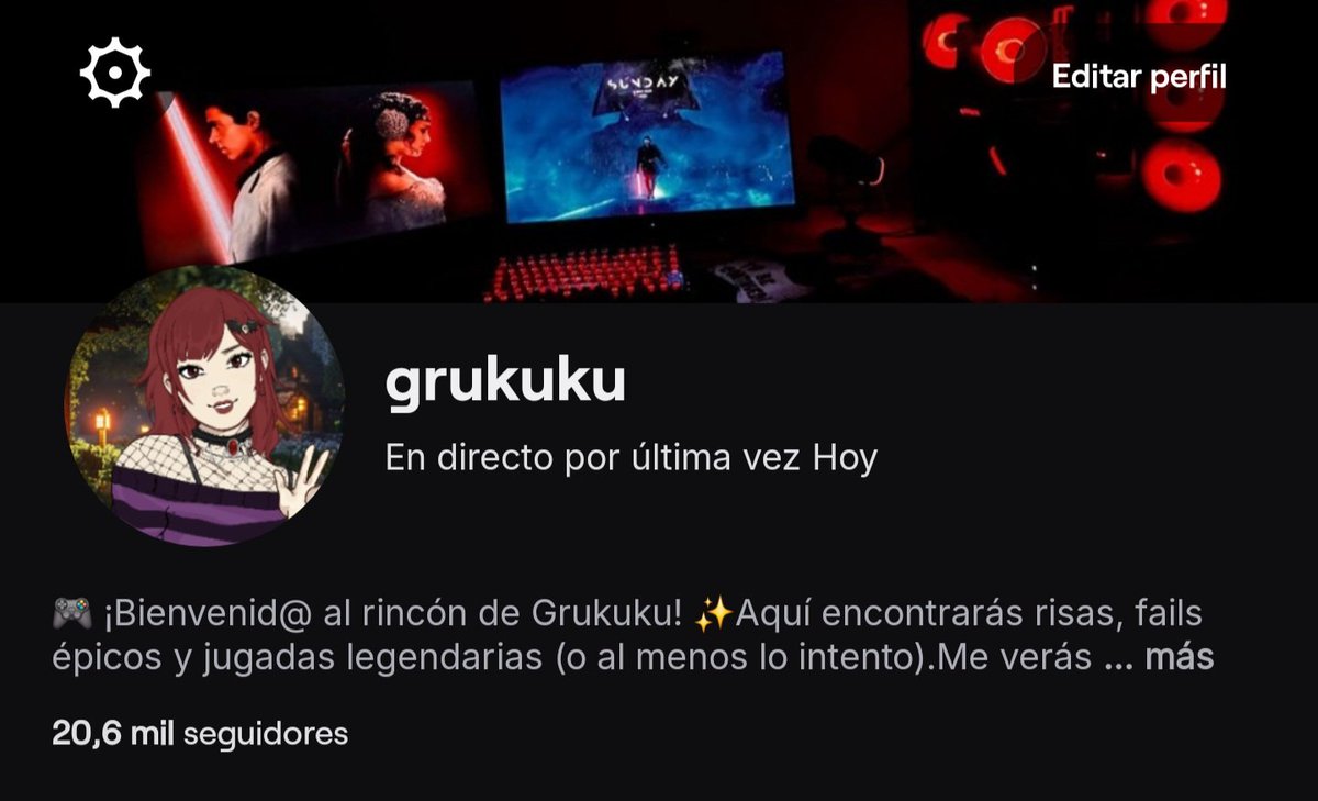 httpsxdlol's tweet image. Muchísimas gracias x los 20k ya, gracias de verdad x ayudarme a cumplir ese sueño de ser streamer/youtuber, os adoro,
A ver si podemos seguir creciendo juntos como familia, q ojalá q si. 🫶🏻👏🏻
@Javier04058566 
twitch.tv/grukuku?sr=a
kick.com/grukuku