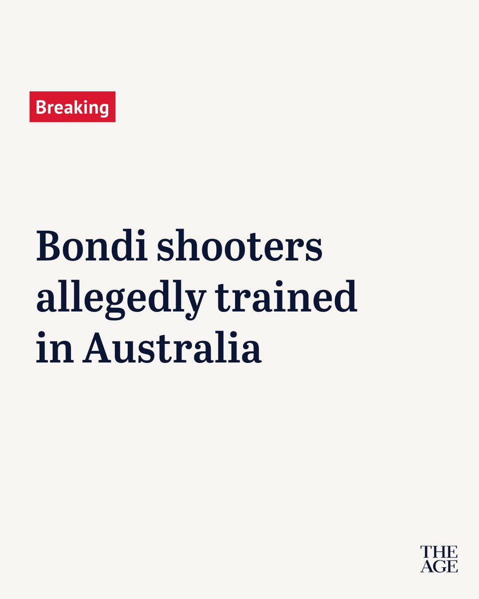 theage's tweet image. The full case against the Bondi shooters can be revealed after police and the media advocated for the release of court documents which allege the father and son trained in Australia for their attacks.

Read more: theage.com.au/national/nsw/b…