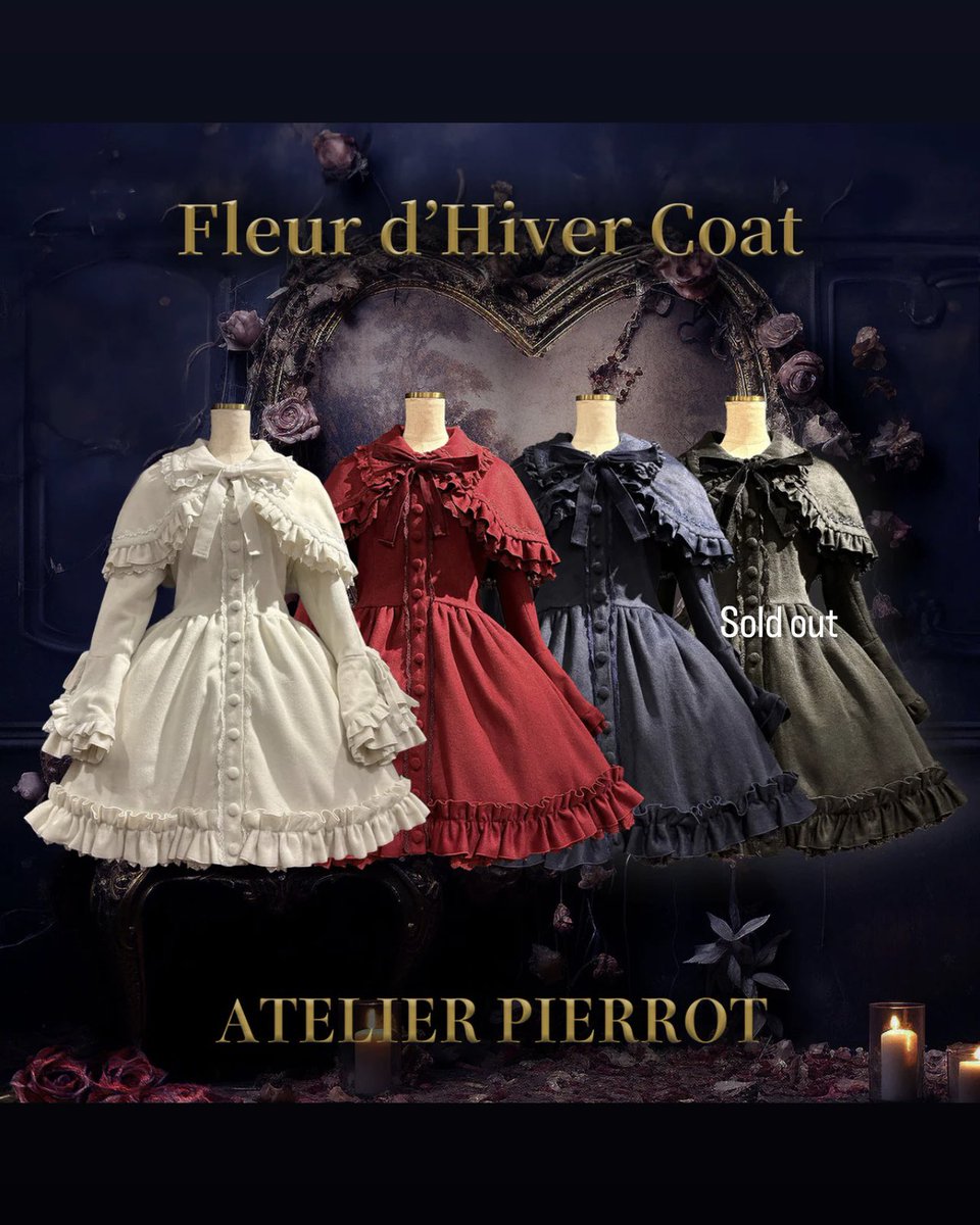 アトリエピエロ大阪店 OPEN🎪11:00~20:00 Triple fortuneマントコート