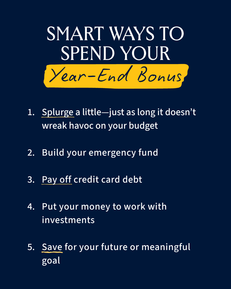 SeanBinker's tweet image. You’ve earned a splurge on something fun now. But don’t pass up this opportunity to tackle some financial goals. spr.ly/60107Onw2