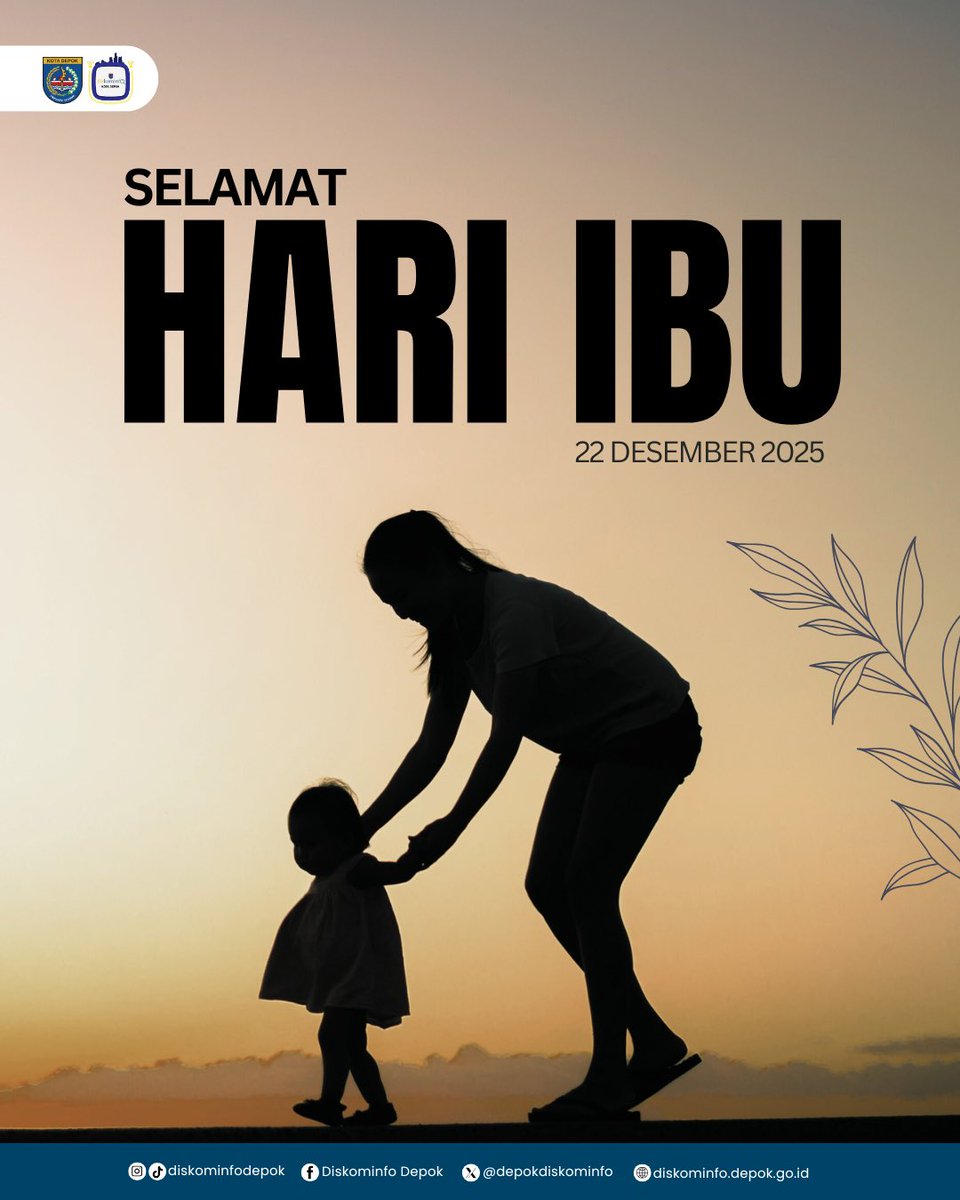 Selamat Hari Ibu ✨

Perempuan berdaya dan terus berkarya adalah kekuatan bangsa. Mari bersama mendukung peran perempuan dalam mencetak generasi unggul menuju Indonesia Emas 2045.

Terima kasih atas dedikasi, keteladanan, dan kontribusi tulus para ibu untuk Indonesia. 🤍