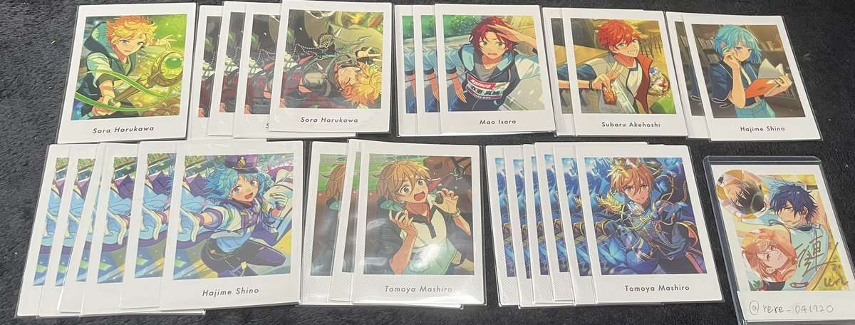 【交換・譲渡】あんスタ ぱしゃっつ vol6 private action

譲▶︎凪砂茨薫晃牙アドニスみか藍良千秋翠忍宙真緒スバル創友也

求▶同種ジュン・零
or各91円+送料 
5Aジュン

A⇔P◎

譲渡は纏めての方優先です
譲渡交換優劣ありません

お気軽にお声掛けお願いします🍀