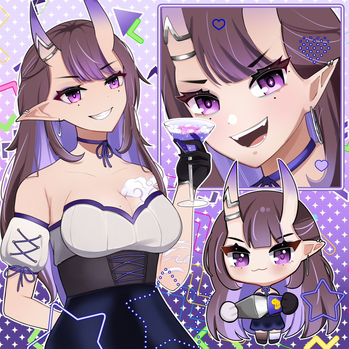 tohfee_'s tweet image. doodle page