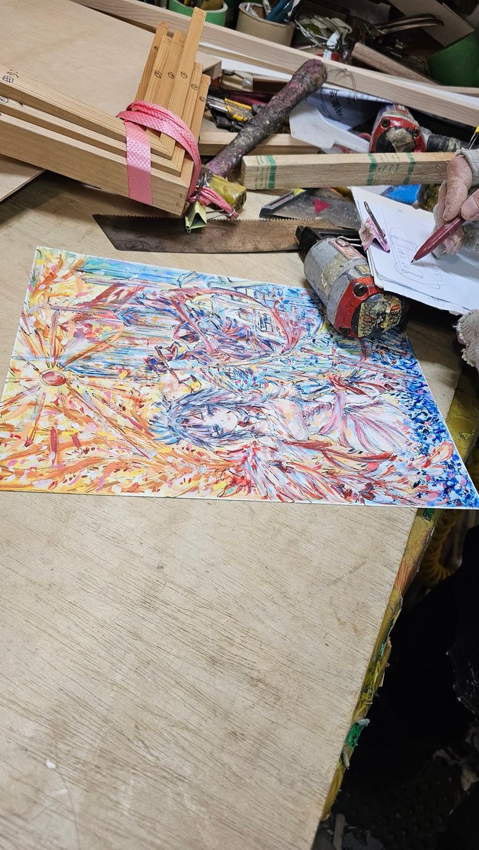 painspecter's tweet image. 화방온 완성되면 배송준비...
고통스러운 삶  ..