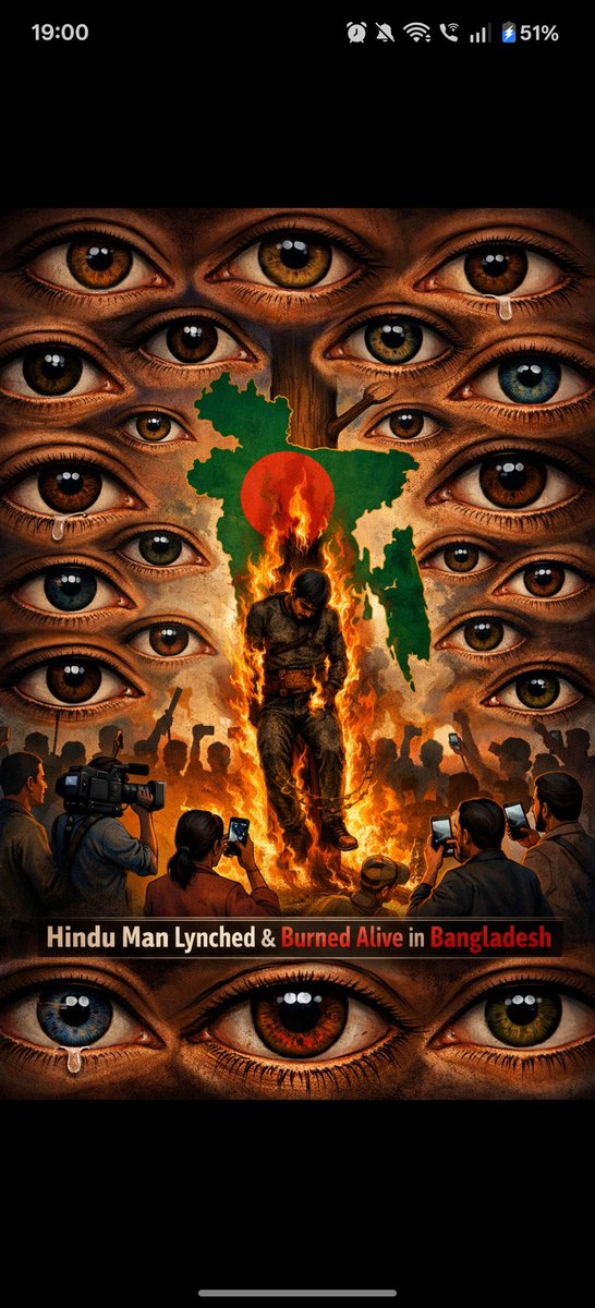 muk_hang7301's tweet image. The brutal killing video of Dipu Chandra Das from Bangladesh is not just disturbing—it exposes selective outrage.
#JusticeForDipuChandraDas
#AllEyesOnBangladeshiHindus #StopSelectiveOutrage #MinorityLivesMatter #SpeakUpNow #SilenceIsComplicity #Bangladesh #HumanityAbovePolitics