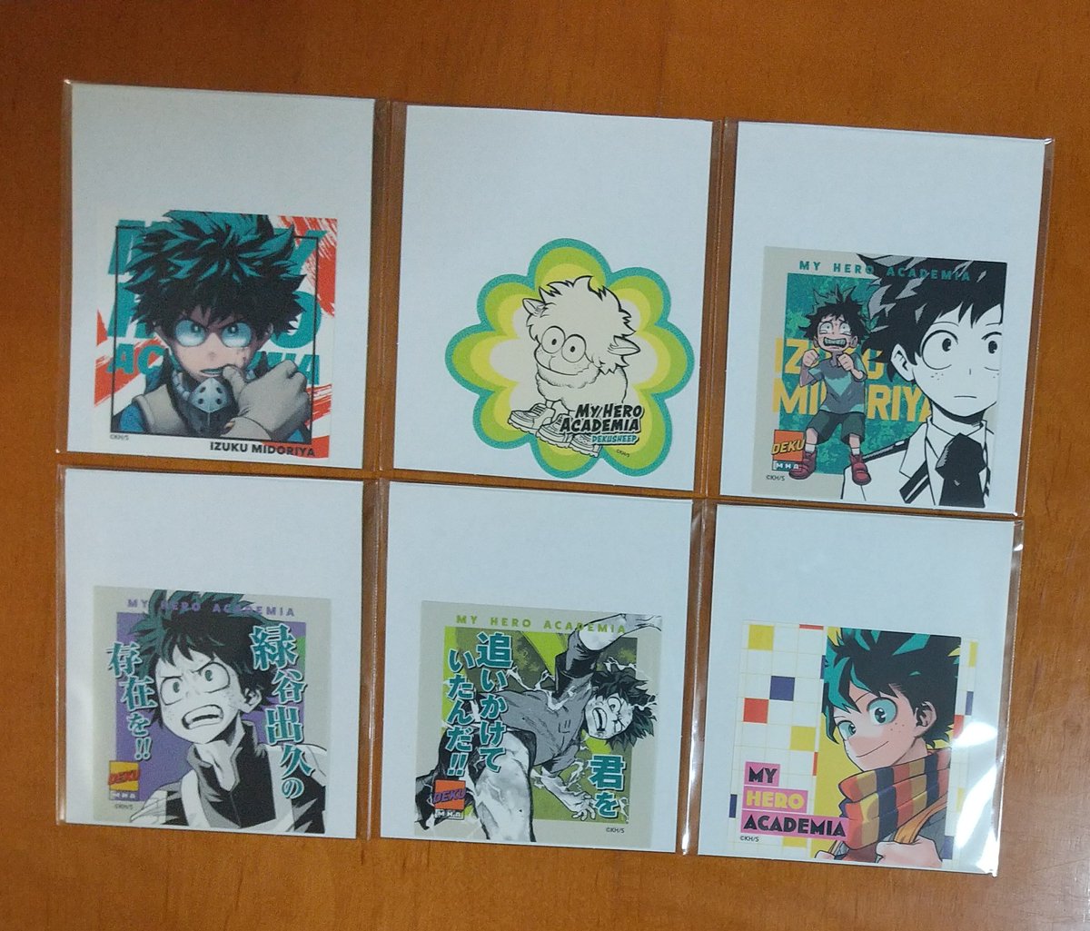 譲渡】 僕のヒーローアカデミア ヒロアカ JCS限定 アートステッカー