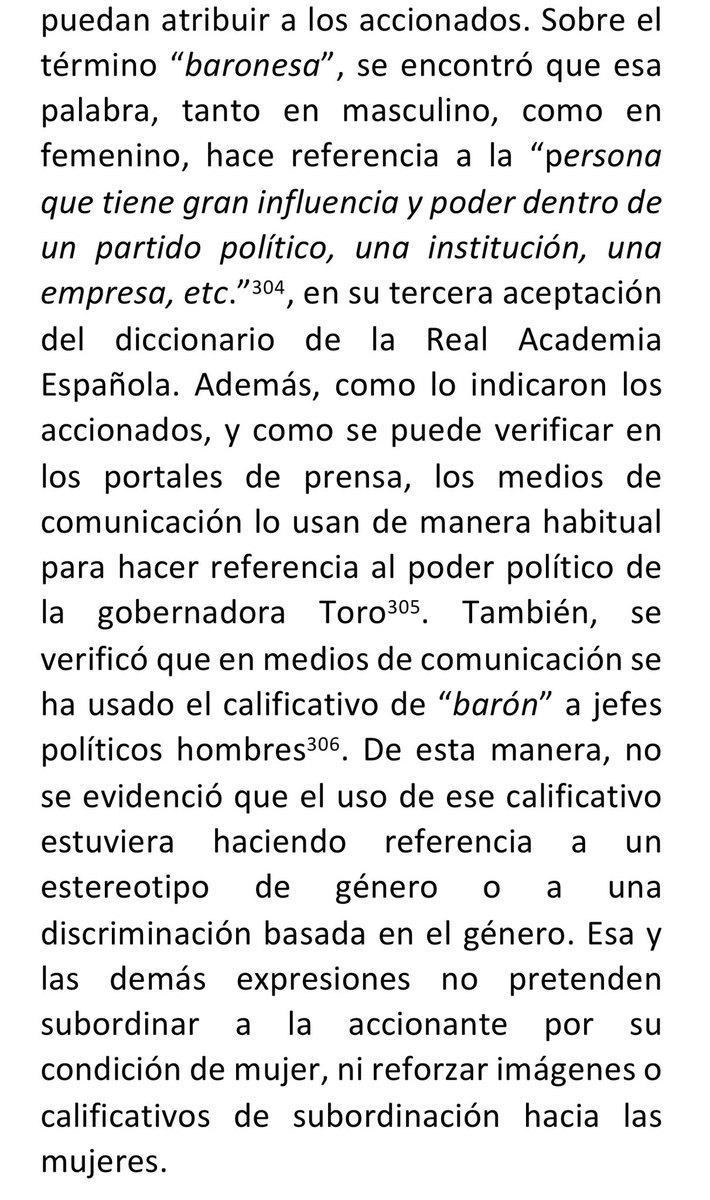 Miente nuevamente <a href="/DilianFrancisca/">Dilian Francisca T.</a>. Pretende acomodar a su favor el fallo de revisión de tutela de la Corte Constitucional.

La realidad es otra: se cae por completo el discurso de la supuesta “misoginia”.

La Corte fue clara: no existió violencia de género ni vulneración de