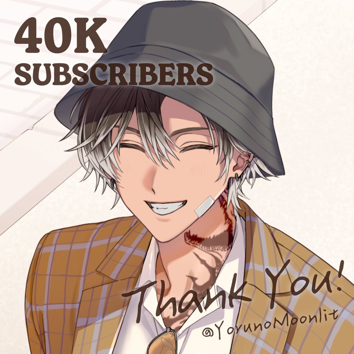 四萬訂閱快樂!!
感謝悠魯們與大家一路的鼓勵&amp;支持才走到這個里程碑
詞彙在腦袋裡努力轉了半天，再想感覺會拖到2026
還是用當下的表情來感謝大家吧🐊