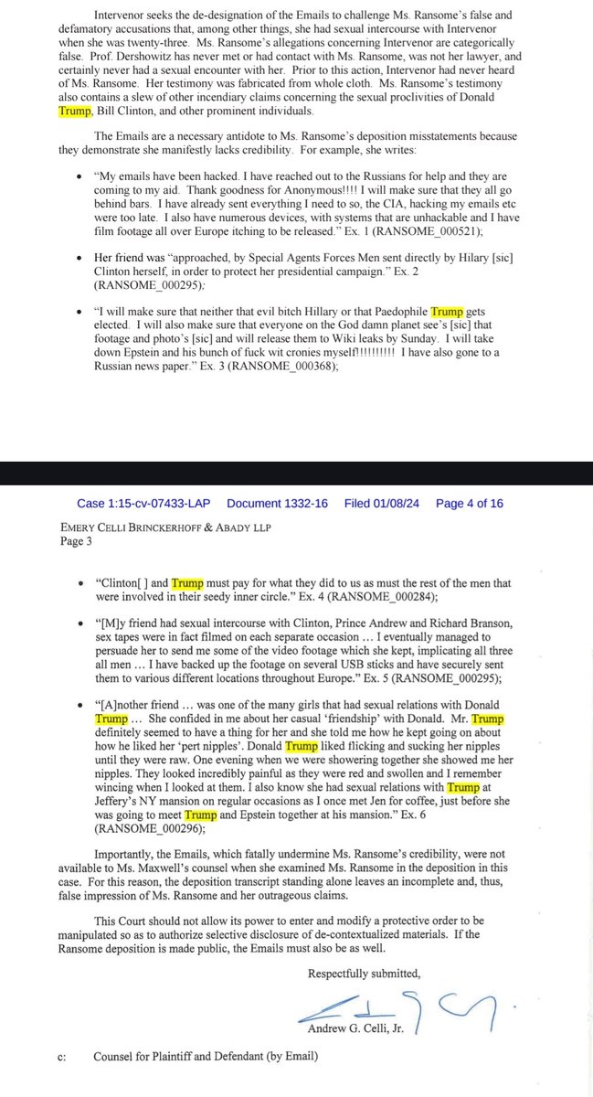 MAGA: "Oh, but Trump appears zero times in the files!"

*one unredacted file gets through: