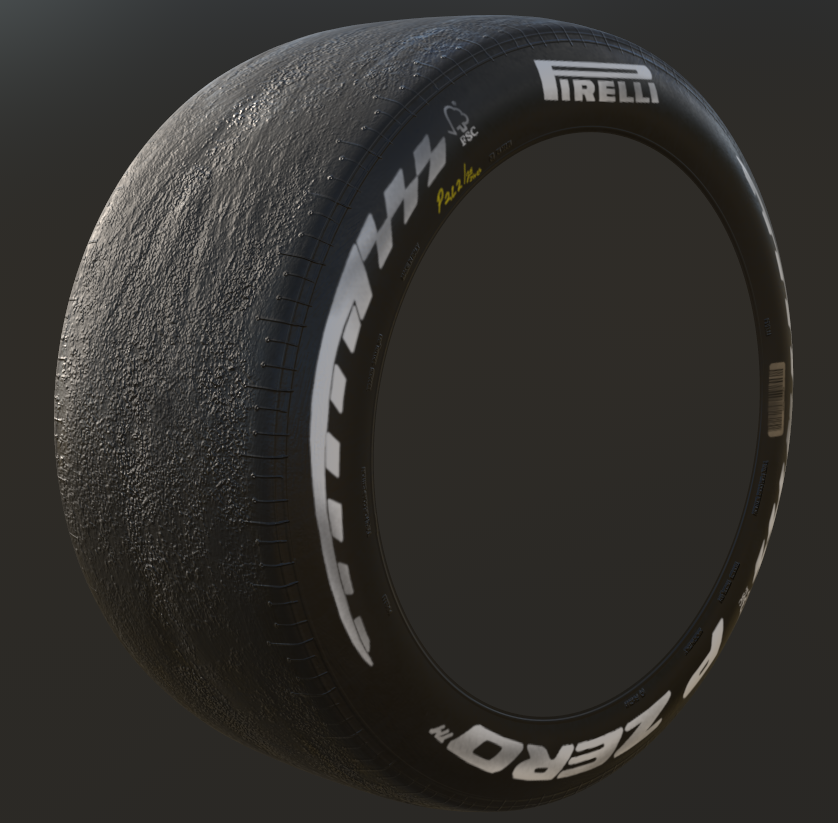 mrlpaulocci's tweet photo. Working on fresh new tyre textures for the 2026 F1 season, all made by myself using Substance 3D Painter and Photoshop.

#F1 #FIA #Project212 https://t.co/C6UAO1TEqm
