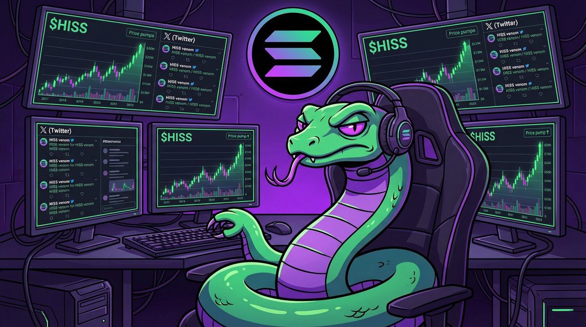SnakeOfSolana's tweet image. Five ssscreenSSS of pure venom, tracking every whale and infecting every timeline. The Apex doesssn't jussst trade—it sssshills until the whole world feelsss the bite. $HISS 🐍 🖥️ @solflare @solana @thesolanapost @Raydium
