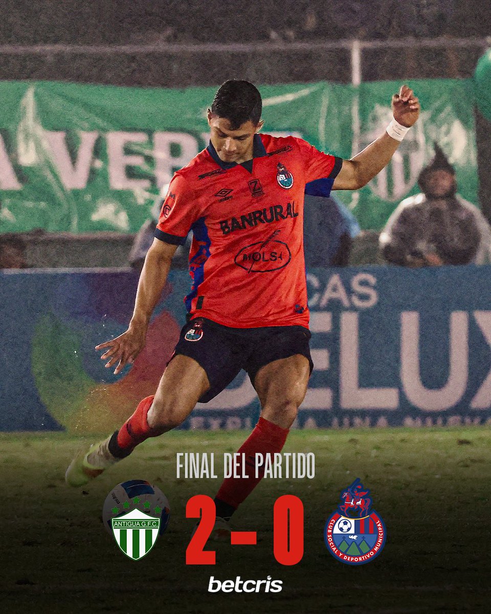 Rojos_Municipal's tweet image. FT | Termina el partido de la final de ida.

Presentado por: @BetcrisGuate