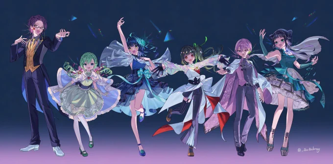 雪月らい様のご依頼にて、アイムマインの歌ってみた動画用イラストを作成させていただきました。 楽曲に合うよう、キラキラと躍動感たっぷりに仕上げております! 楽曲リンクと各ライバー様はツリーにてご紹介します