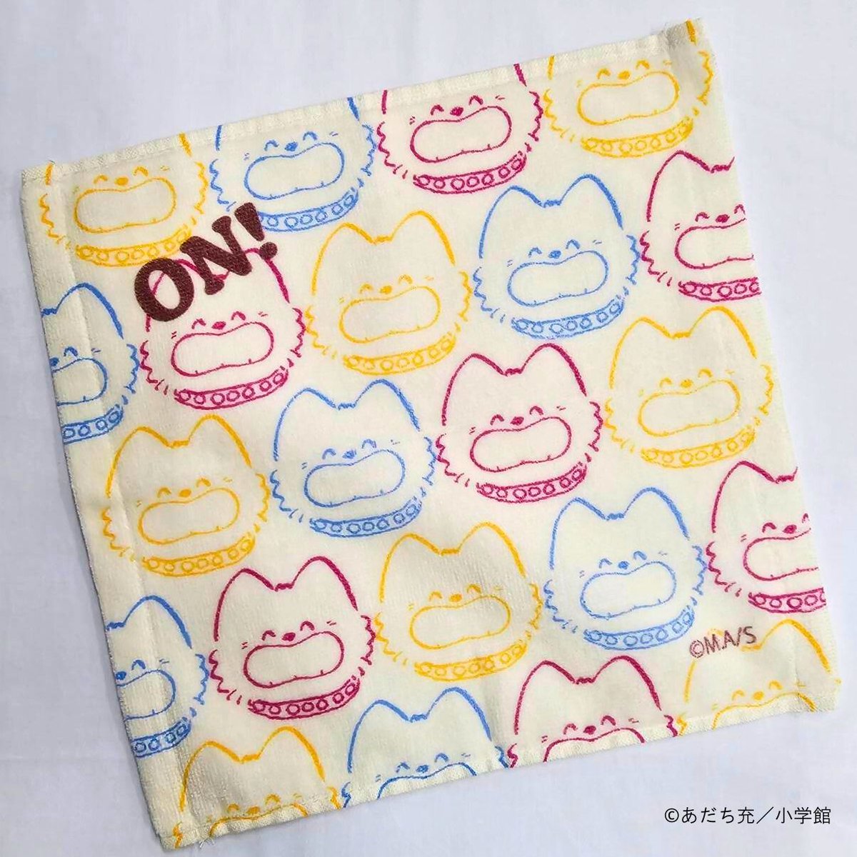 📢#あだち充展 オリジナルグッズ紹介✨ ＼ 【タオルハンカチ(パンチ